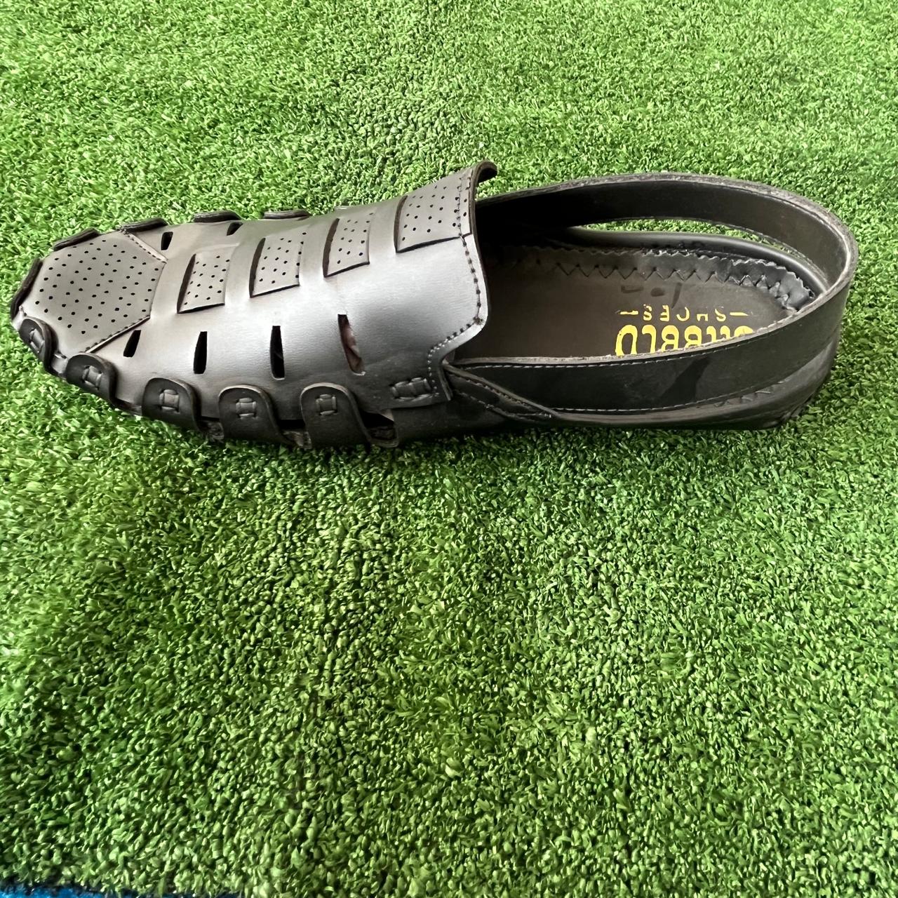 Premium Black Closed-Toe sandal for Men – Comfortable Traditional Sandals