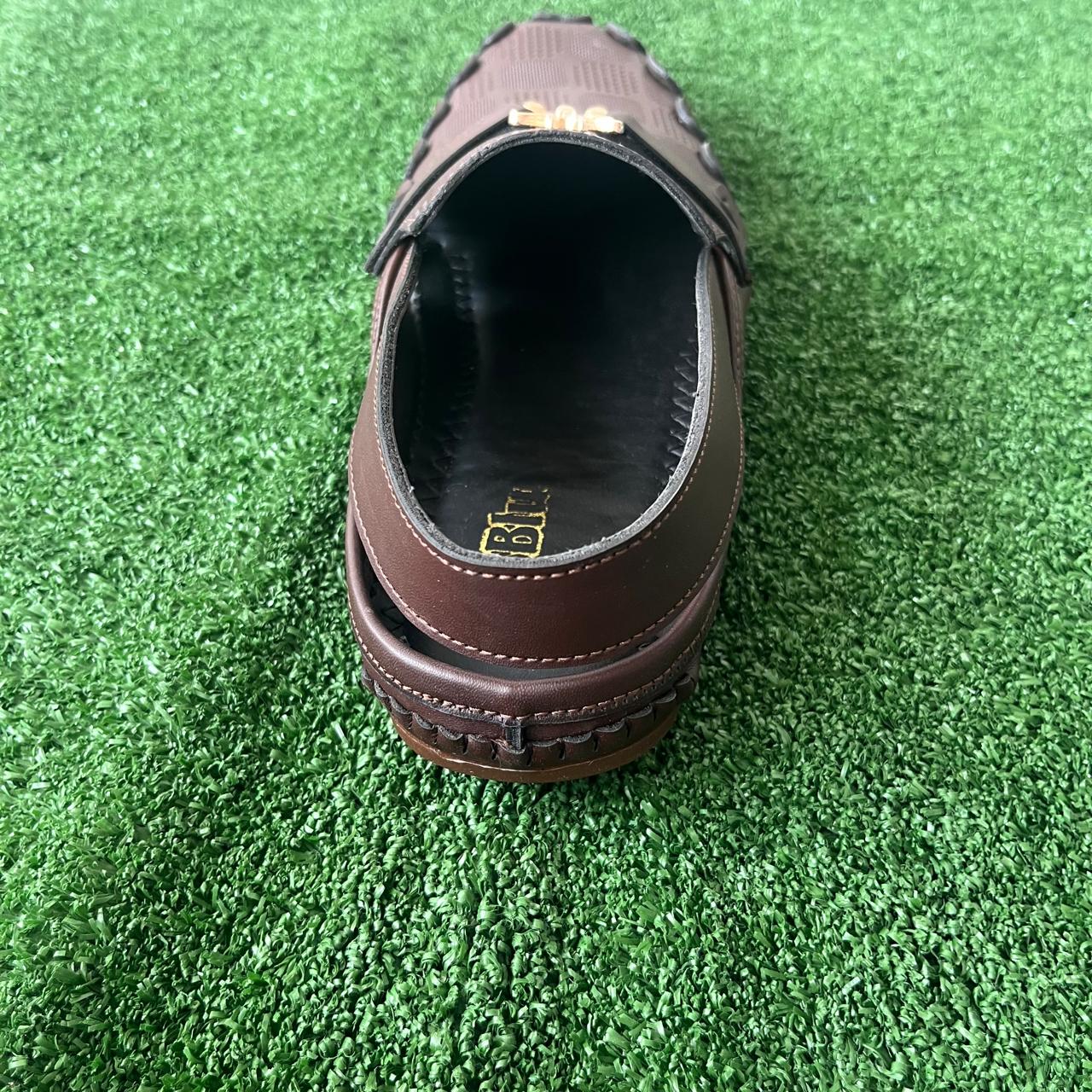 Men's Lightweight Brown Comfort Clogs