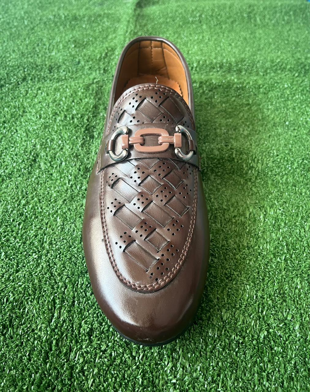 Men's Brown Premium Leather Loafers