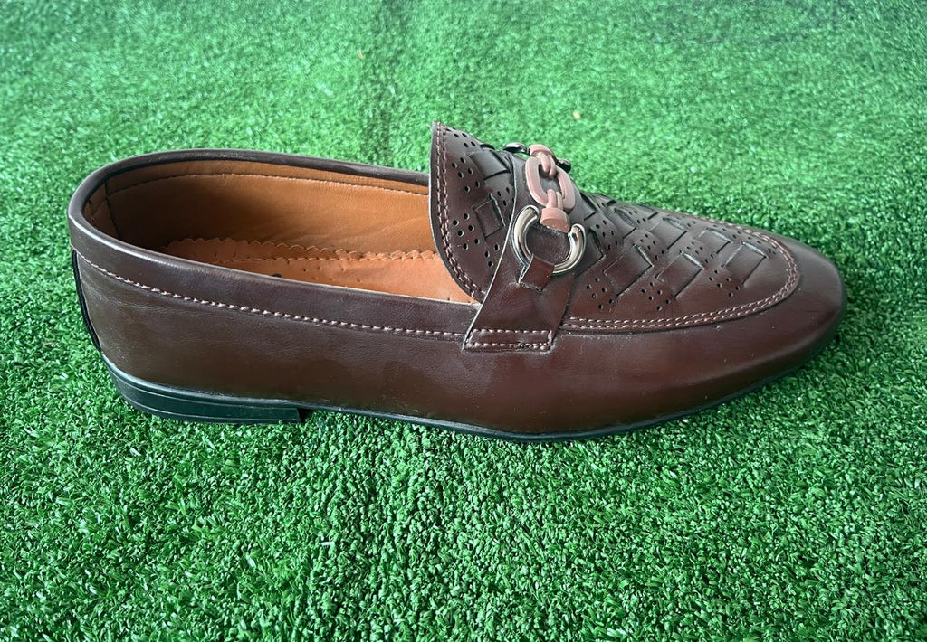 Men's Brown Premium Leather Loafers