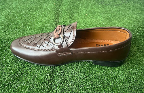 Men's Brown Premium Leather Loafers